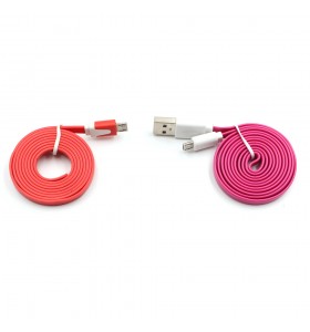flat colorful micro usb cable
